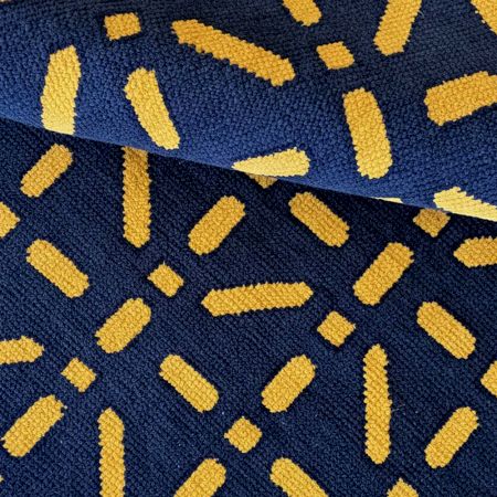 Handmade Tribal Cotton and Wool Handknotted Rug for Artistic Decor